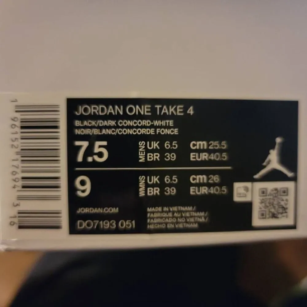 JORDAN ONE TAKE 4 - Men's shoes - Size 7.5